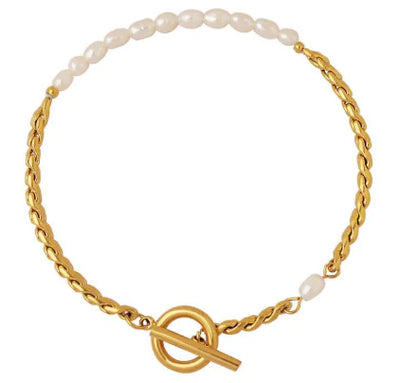 Simple and Elegant Pearl Bracelet for Women